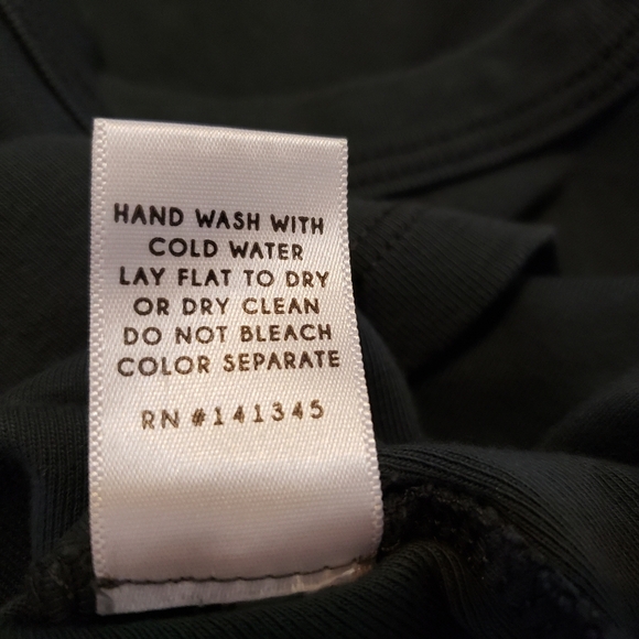 DAYDREAMER New York Peek-A-Boo Long Sleeve Tee Gray Graphic, Size Small - Picture 6 of 6